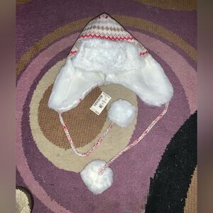 TWO  AEROPOSTALE  FLEECE  WINTER  HATS !!! NWT